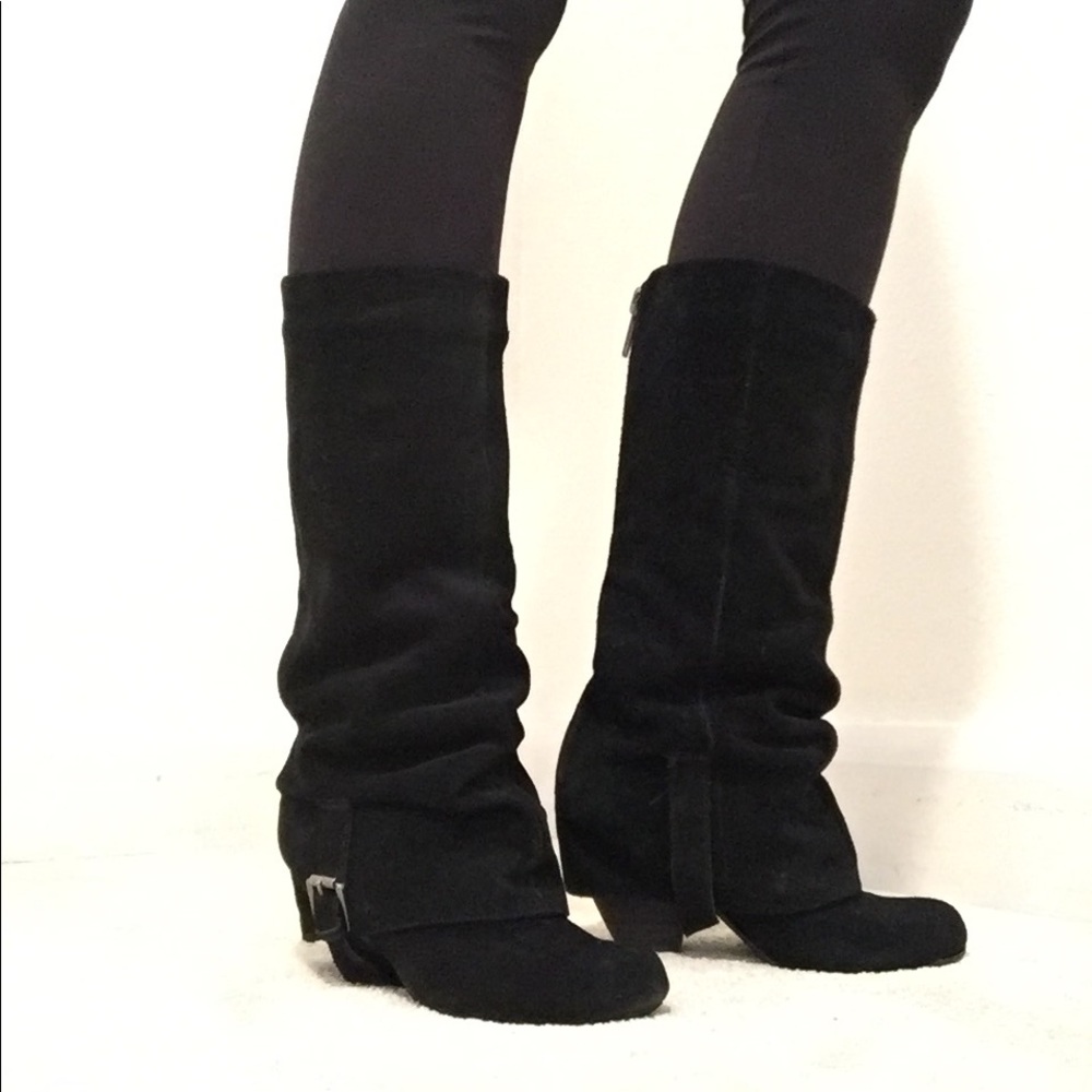 Fergalicious Suede Slouch Boot